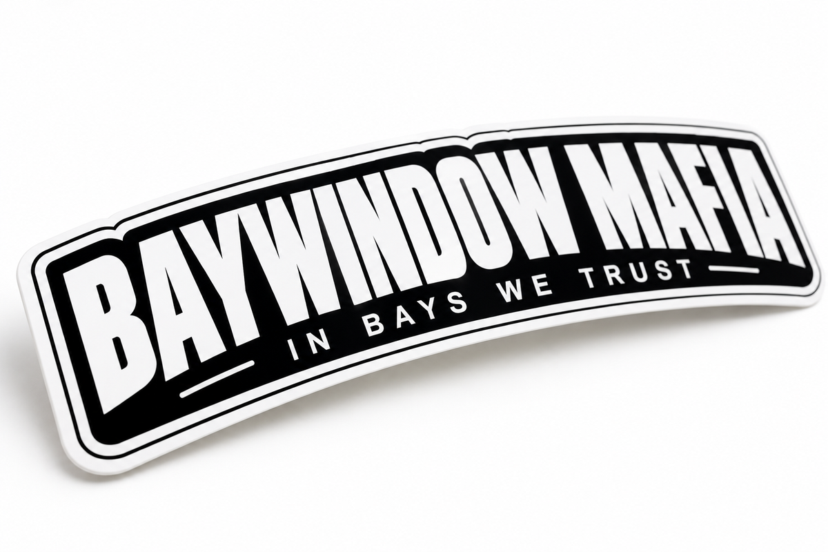 “In bays we trust” Sticker